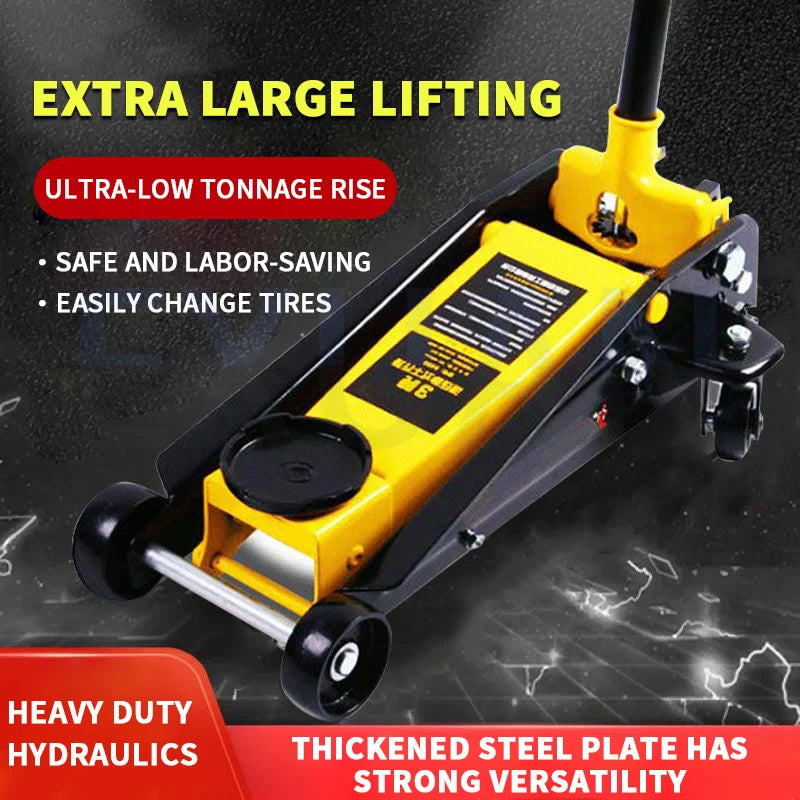 2/3/5 Ton Floor Hydraulic Jack Heavy Duty Hydraulic Floor Jack for Car With Dual Piston Pump Quick Lift Automotive Repair Tools