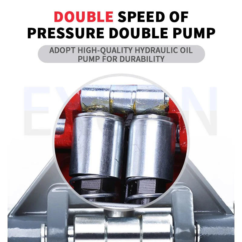 2/3/5 Ton Floor Hydraulic Jack Heavy Duty Hydraulic Floor Jack for Car With Dual Piston Pump Quick Lift Automotive Repair Tools