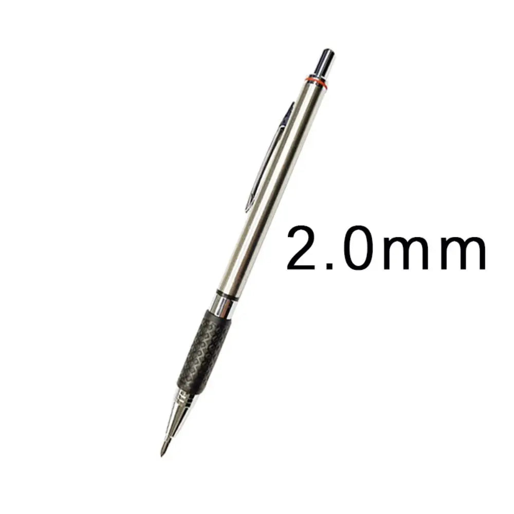 0.3/0.5/0.7/0.9/1.3/2.0/3.0MM Mechanical Pencil Drawing Writing Tool Sketch Comics Design Automatic Pencil Metal