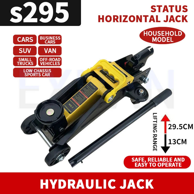 2/3/5 Ton Floor Hydraulic Jack Heavy Duty Hydraulic Floor Jack for Car With Dual Piston Pump Quick Lift Automotive Repair Tools